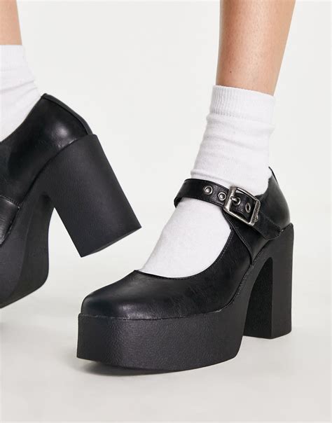 Black Platform Shoes 